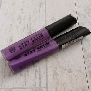 NEW RIMMEL LONDON STAY SATIN LIQUID LIP COLOUR